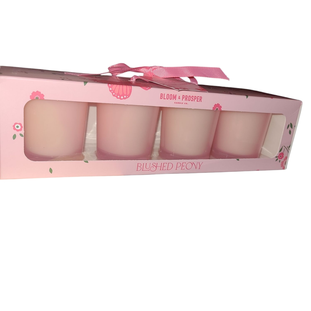 Bloom + Prosper Blushed Peony Candle Set - Picture 2 of 5